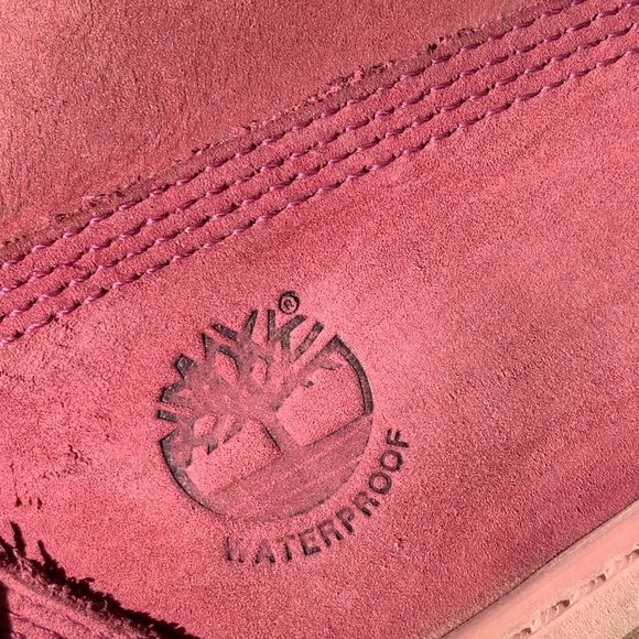 Timberland Boots Burgundy and Blue color - Picture 9 of 16